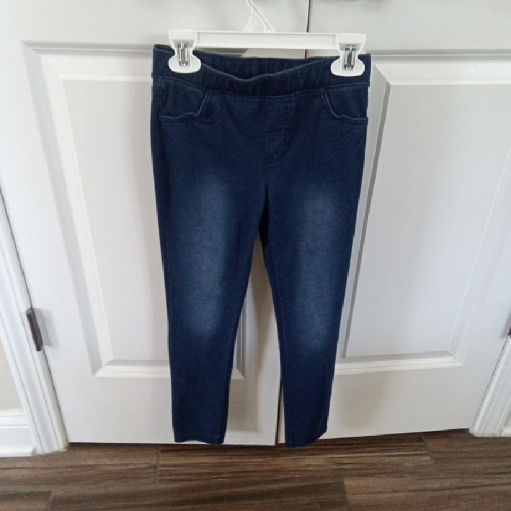 Girls Jumping Beans Dark Blue Jeggings, New Never Worn